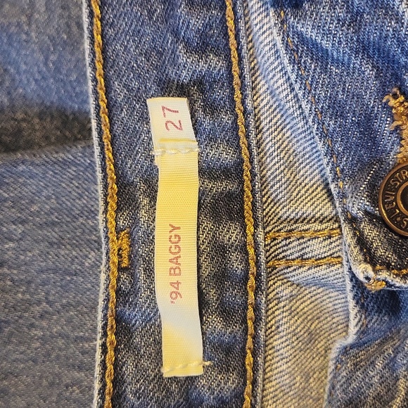 Levi's 94 Baggy Seamed Women's Jean's 27 - Picture 5 of 11